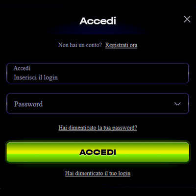 Accesso a MadCasino